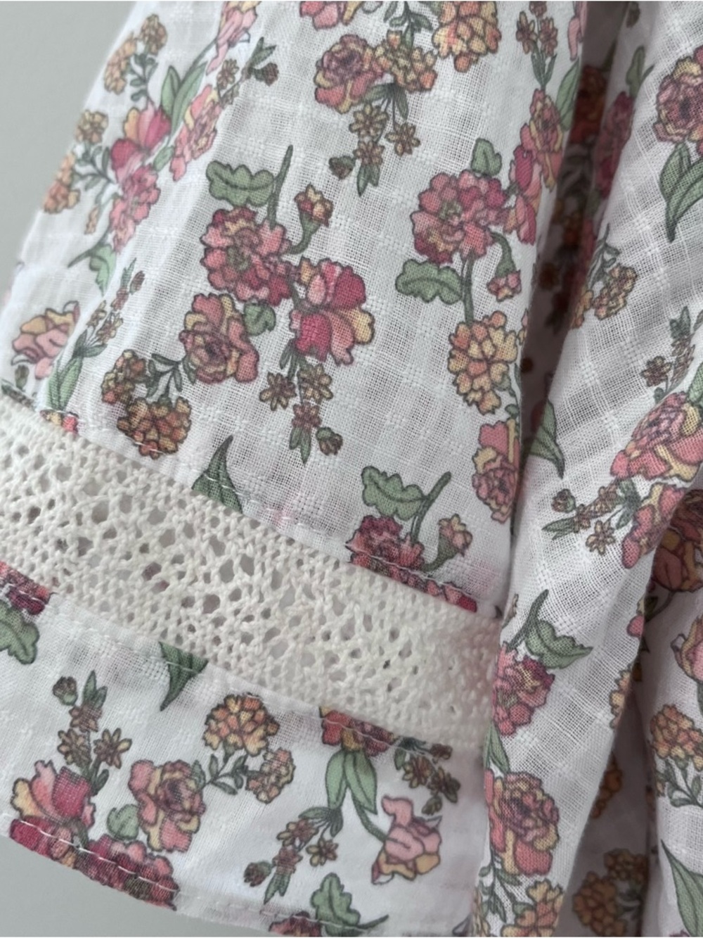 Joe Fresh x Jillian Harris Floral Prairie Mini Dress NWT Small Cotton - Picture 8 of 8